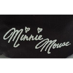 Disney Parks Minnie Mouse Hat NWT Snapback Ears Bow Black New NWT Adult‎ Size